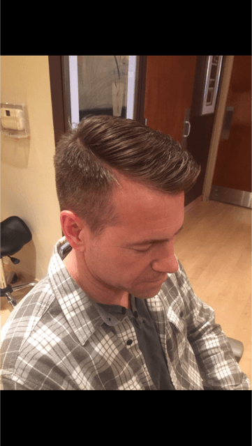 Men's Haircut and Style by Renee